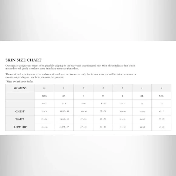 SKIN Worldwide White Long Sleeve Tee Shirt - NWT Size Small - Picture 6 of 6